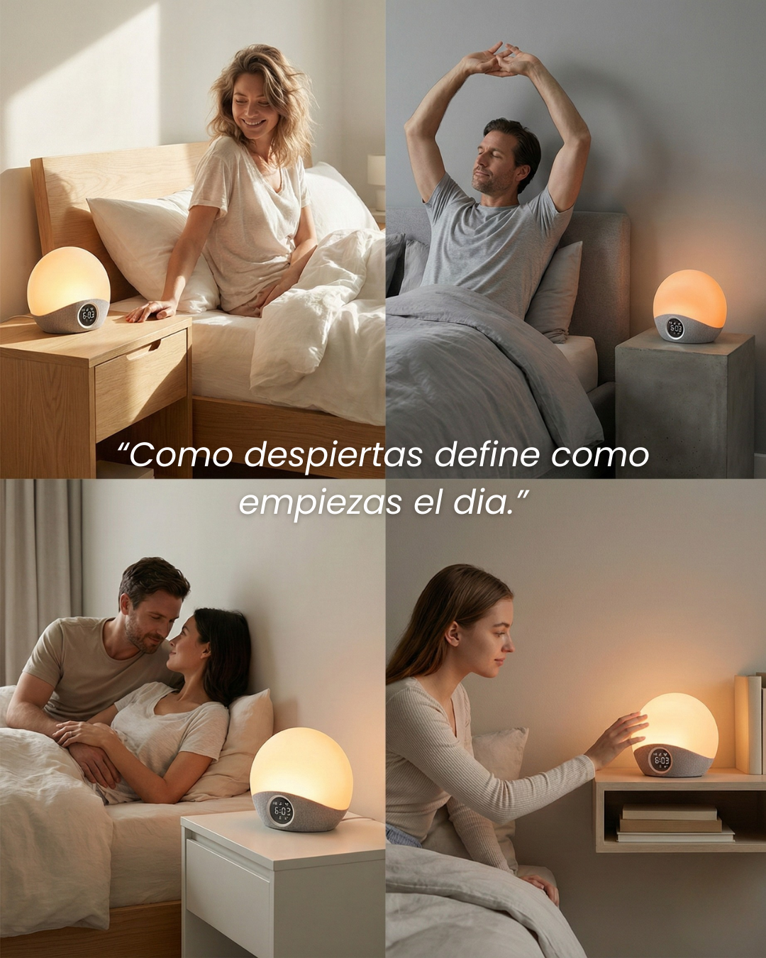 Sunrise Clock - Despertador Solar y auxiliar de sueño.